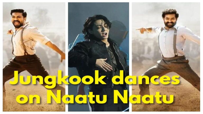 Jungkook Dances On Naatu Naatu 1