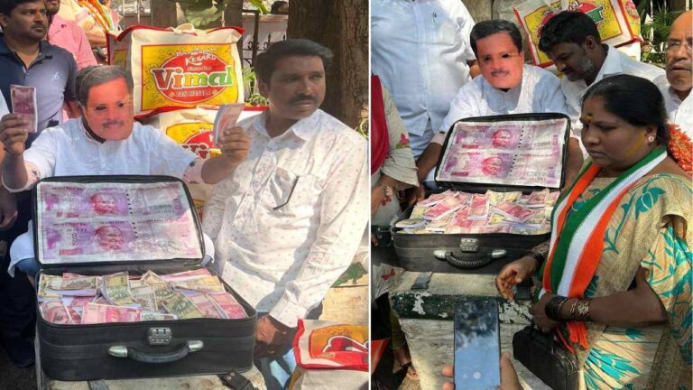 Karnataka Congress Protest 1