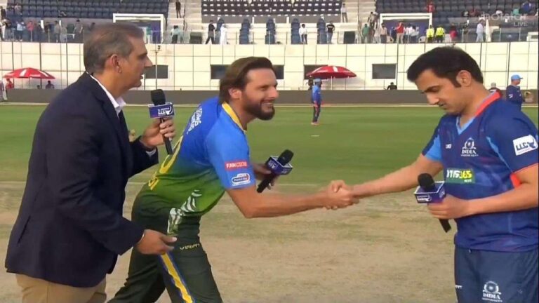 LLC 2023 Gautam Gambhir Shahid Afridi