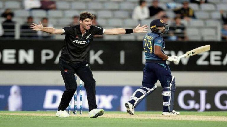 NZ Vs SL 1st ODI New Zealand Beat Sri Lanka By 198 Runs