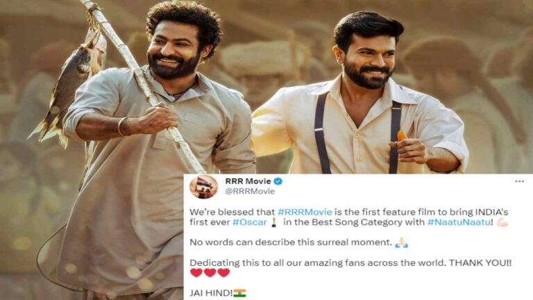 Naatu Naatu Wins Oscars
