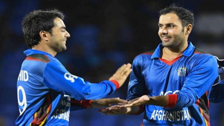 PAK Vs AFG Mohammad Nabi Rashid Khan