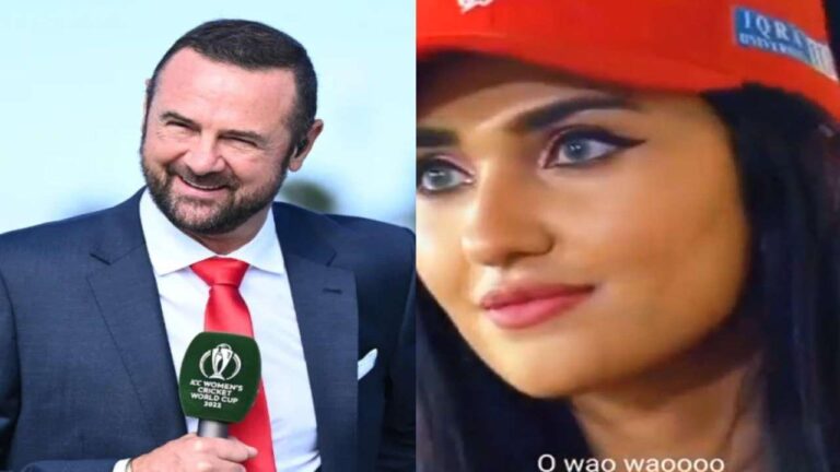 PSL 2023 Simon Doull Hasan Ali Wife