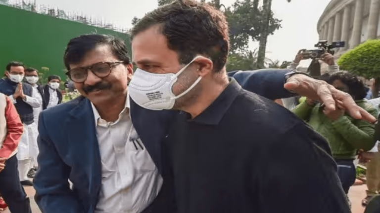 Rahul Gandhi Sanjai Raut