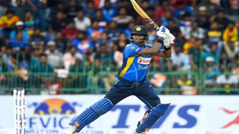 SL Vs NZ Angelo Mathews