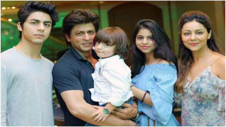 SRK Latest Family Photo