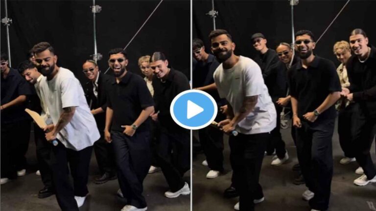Virat Kohli Danced With Quick Style Group