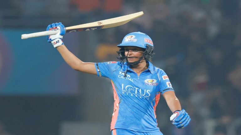 WPL 2023 GG Vs MI Harmanpreet Kaur