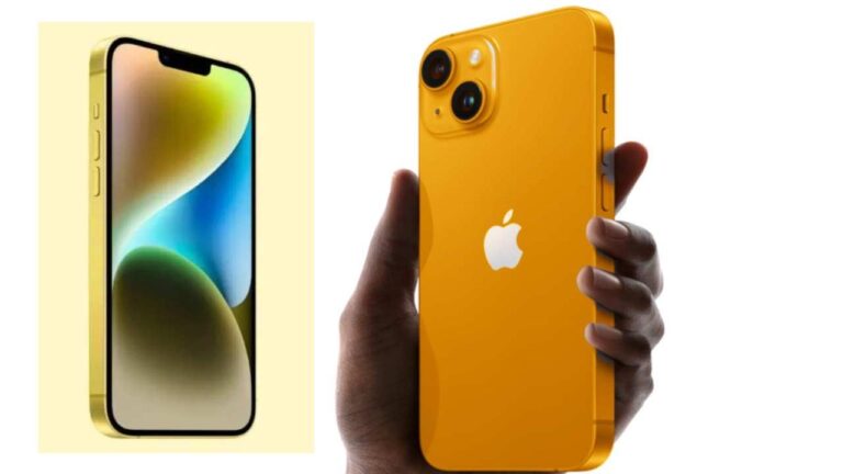 IPhone 14 And IPhone 14 Plus New Yellow Finish