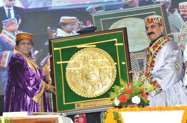 PRESIDENT OF INDIA GRACES 26TH CONVOCATION OF HIMACHAL PRADESH UNIVERSITY