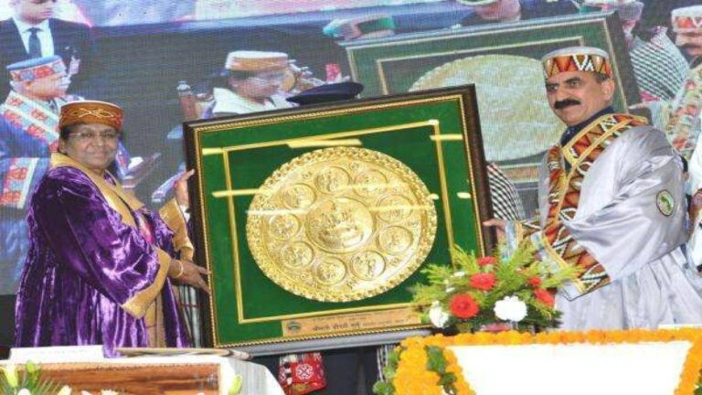 PRESIDENT OF INDIA GRACES 26TH CONVOCATION OF HIMACHAL PRADESH UNIVERSITY