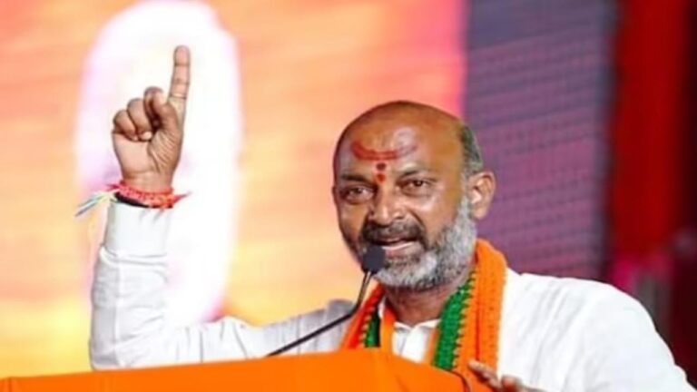 BJP Telangana President Bandi Sanjay