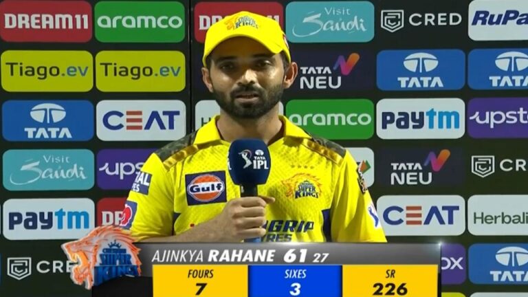 IPL 2023 MI Vs CSK Ajinkya Rahane2