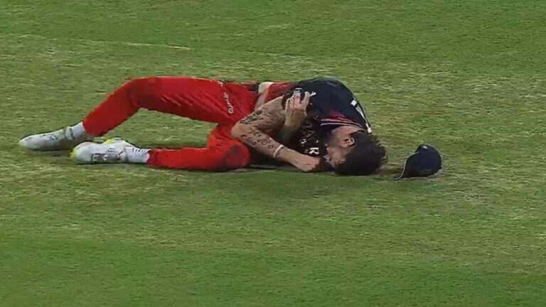 IPL 2023 RCB Vs MI Reece Topley Injured