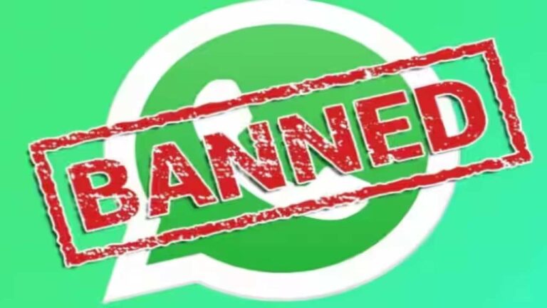 WhatsApp Account Banned