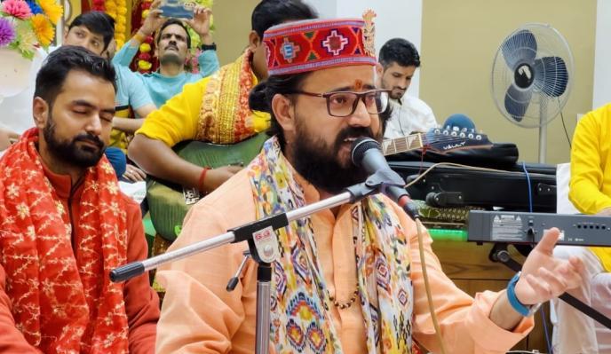 सिद्धपीठ श्री मुरारी माता मंदिर में भजन संध्या का आयोजन