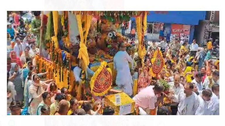 सुंदरनगर में जगन्नाथ यात्रा, इस्कॉन ने तीन दिवसीय आयोजन के बाद समापन के लिए निकाली झांकी