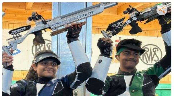 भारतीय निशानेबाजों ने सुहल जूनियर विश्व कप में जीते दो और स्वर्ण पदक