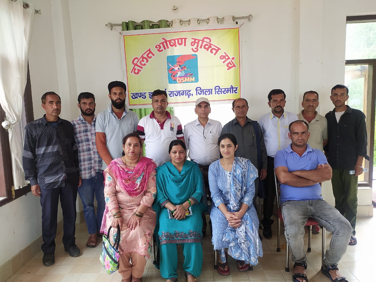 नैन सिंह संयोजक और नरेंदर बने दलित शोषण मुक्ति मंच राजगढ़ खंड के सह संयोजक