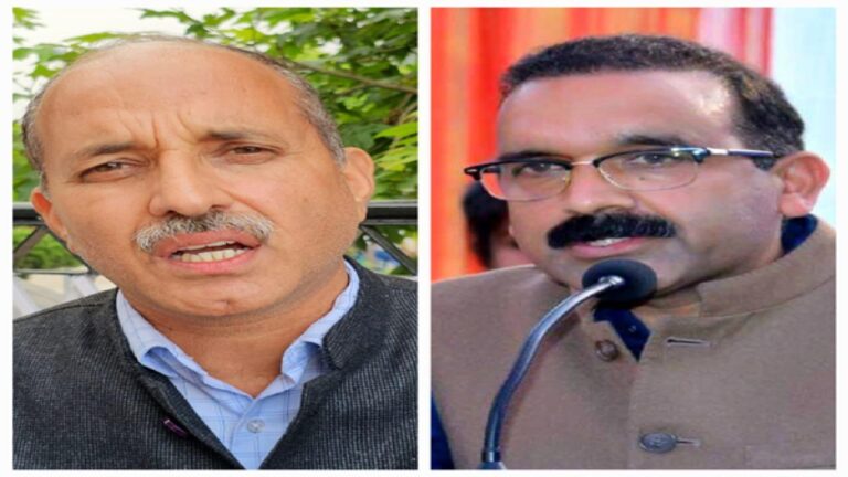 कांग्रेस सरकार हिमाचल में लॉ एंड ऑर्डर की स्थिति को नियंत्रण में लाने में रही असफल : भाजपा