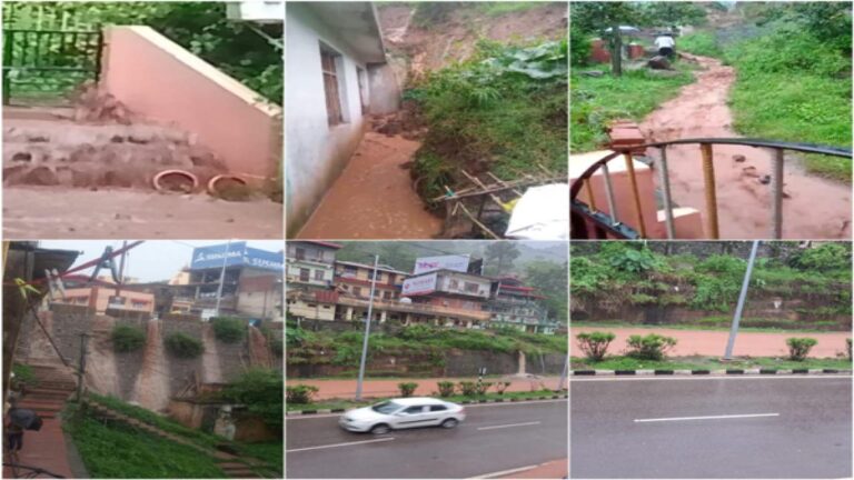 परवाणू-सोलन फोरलेन पर बारिश का पानी कोटी से कुम्हारहट्टी तक के लोगों के लिए बन रहा मुसीबत