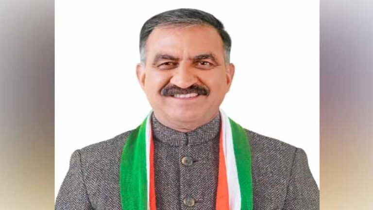 Sukhwinder Singh Sukhu Chief Minister, Himachal Pradesh, Changemakers Of The Year 2023