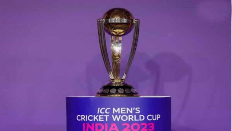 ICC Cricket World Cup trophy