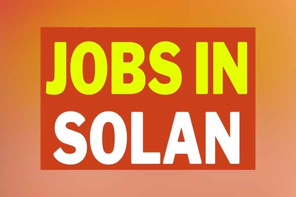 Jobs in Solan