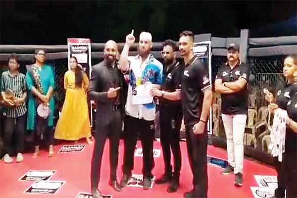 Shahrukh Khan won gold medal in National Boxing Championship
