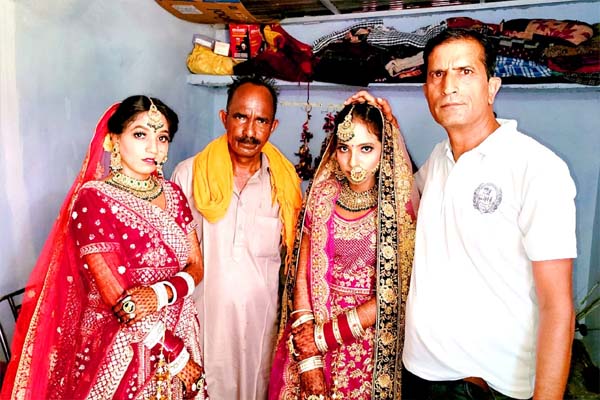 दो बेटियों की शादी में मदद के लिए आगे आई विक्ट्री इंडिया नेशनल ऑगेनाईजेशन