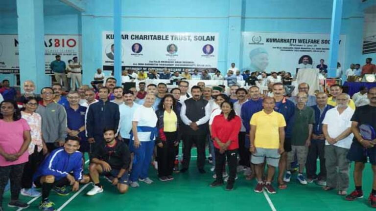 उपमुख्यमंत्री ने अखिल भारतीय ओपन बैडमिंटन प्रतियोगिता का किया शुभारम्भ