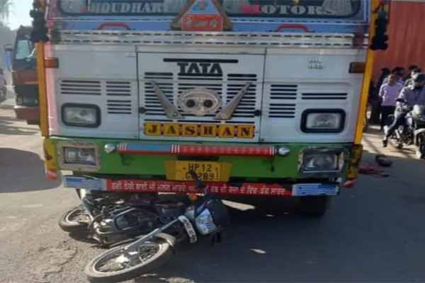 Accident On Baddi-Nalagarh Road