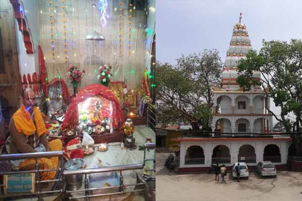 नवरात्रों के पावन अवसर पर माँ चंडी का सजा मनमोहक दरबार