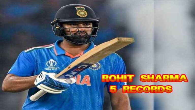 अर्धशतक से चूके Rohit Sharma, फिर भी लगा दी रिकॉर्ड की झड़ी, देखें 5 बड़े Records