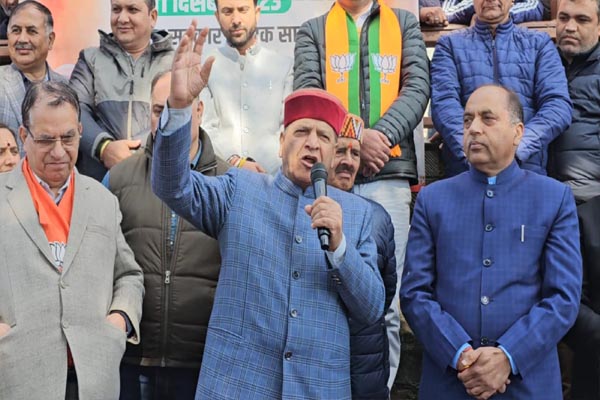 Himachal Politics: Rajeev Bindal targets Sukhu government