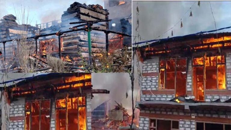 Fire Accident in Kullu