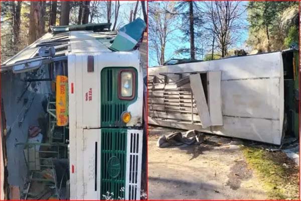 HRTC Bus Accident in Shimla: