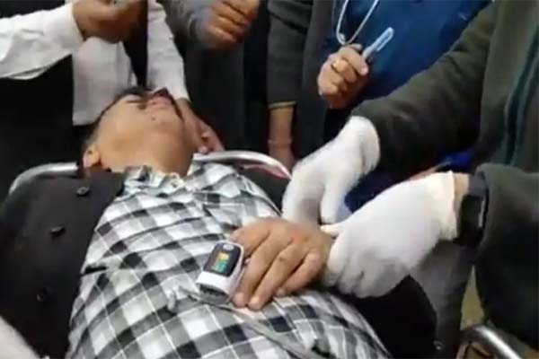 Attack on Former Congress MLA