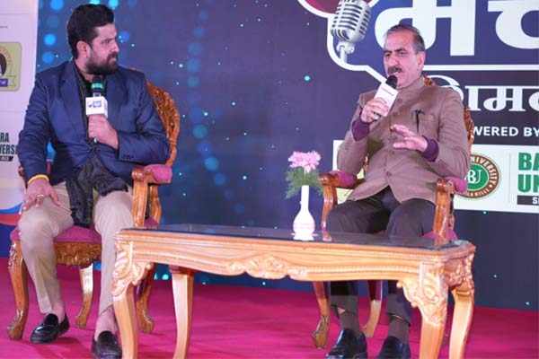 Himachal News:मुख्यमंत्री सुखविंदर सिंह सुक्खू