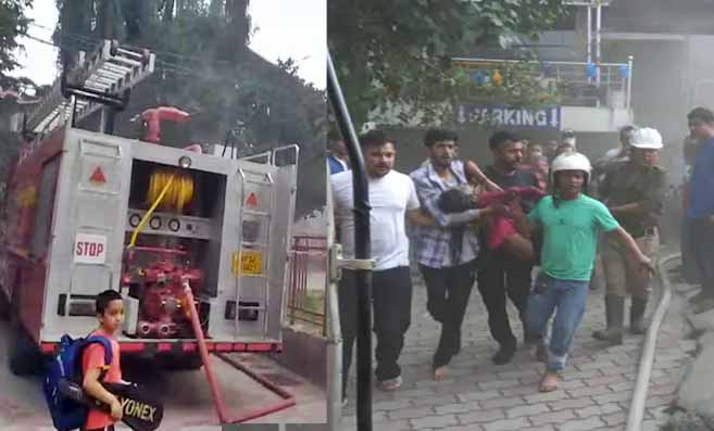 Kullu Restaurant Fire