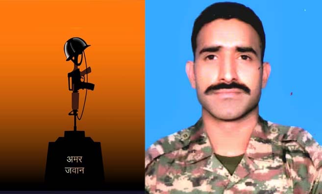 Himachal News:आतंकियों के साथ मुठभेड़ में हिमाचल के जवान दिलावर खान शहीद,