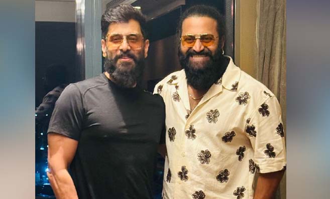 Chiyaan Vikram और Rishabh Shetty के बीच &#039;कांतारा&#039; और &#039;तंगलान&#039; का एक स्पेशल क्रॉसओवर!