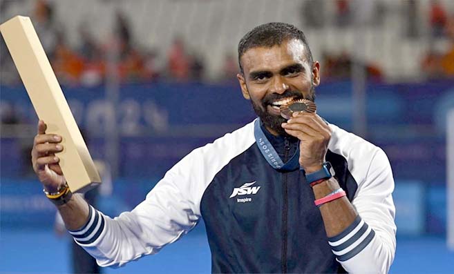 PR Sreejesh Jersey Number 16 Retired: हॉकी इंडिया का ऐतिहासिक फैसला: गोलकीपर PR Sreejesh की जर्सी नंबर 16 को किया रिटायर