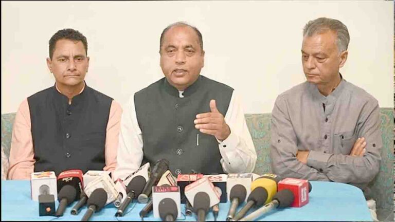 Himachal: सैलरी देने की घोषणा करने वाले देश के पहले मुख्यमंत्री बने सीएम सुक्खू : जयराम