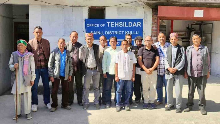 Kullu News: हरिराम चौधरी बने सैंज खंड नम्बरदार संघ के अध्यक्ष