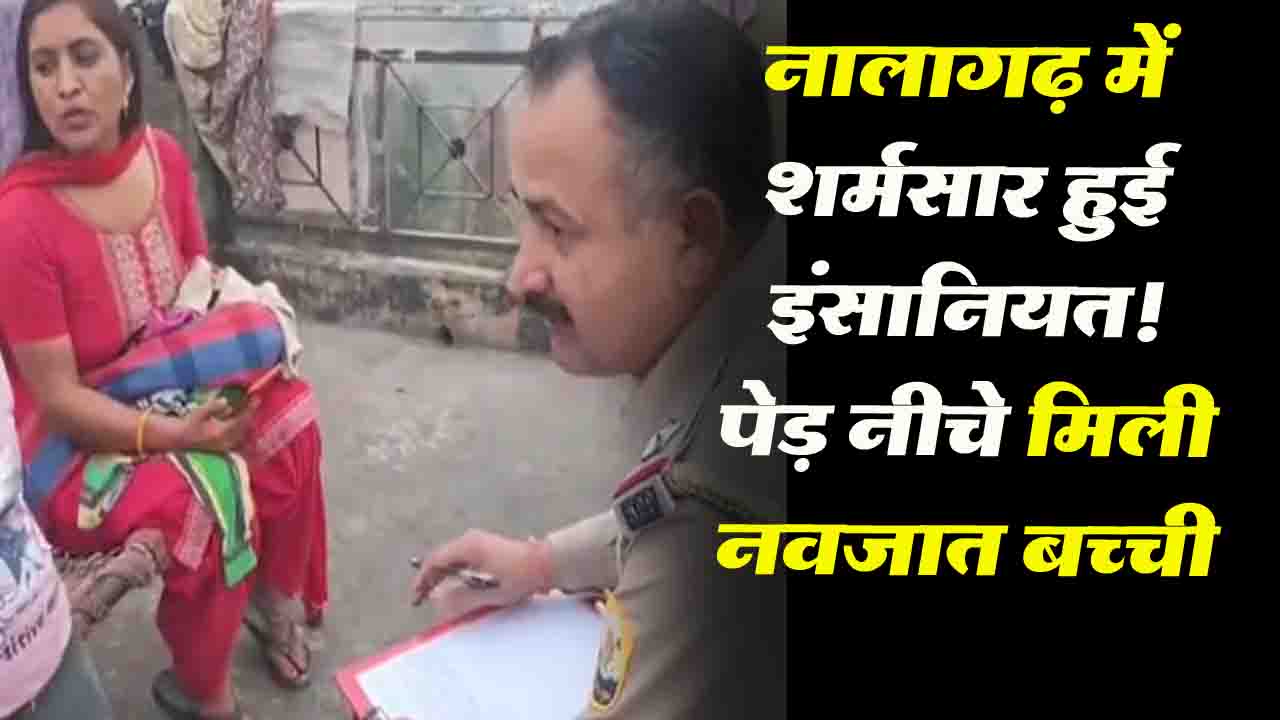 Solan News: इंसानियत शर्मसार.! नवजात बच्ची को खुले आसमान के नीचे लावारिस छोड़ा 