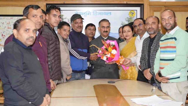 Shimla News: कंप्यूटर शिक्षक संघ के प्रतिनिधिमंडल ने की सीएम सुक्खू से भेंट