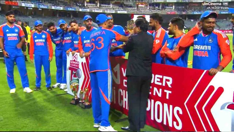 Sports News: भारत ने साउथ अफ्रीका को चौथे टी-20 में 135 रन के विशाल अंतर से हराया..!