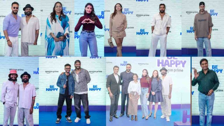प्राइम वीडियो की "Be Happy" के प्रीमियर पर लगा इमोशंस और एंटरटेनमेंट का तड़का, इन स्टार की रही मौजूदगी