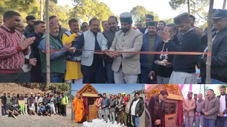 Solan: विधायक विनोद सुल्तानपुरी ने 50 लाख की विकास परियोजना का किया उद्घाटन, कहा हर गांव को सड़कों को जोड़ना प्राथमिकता.!